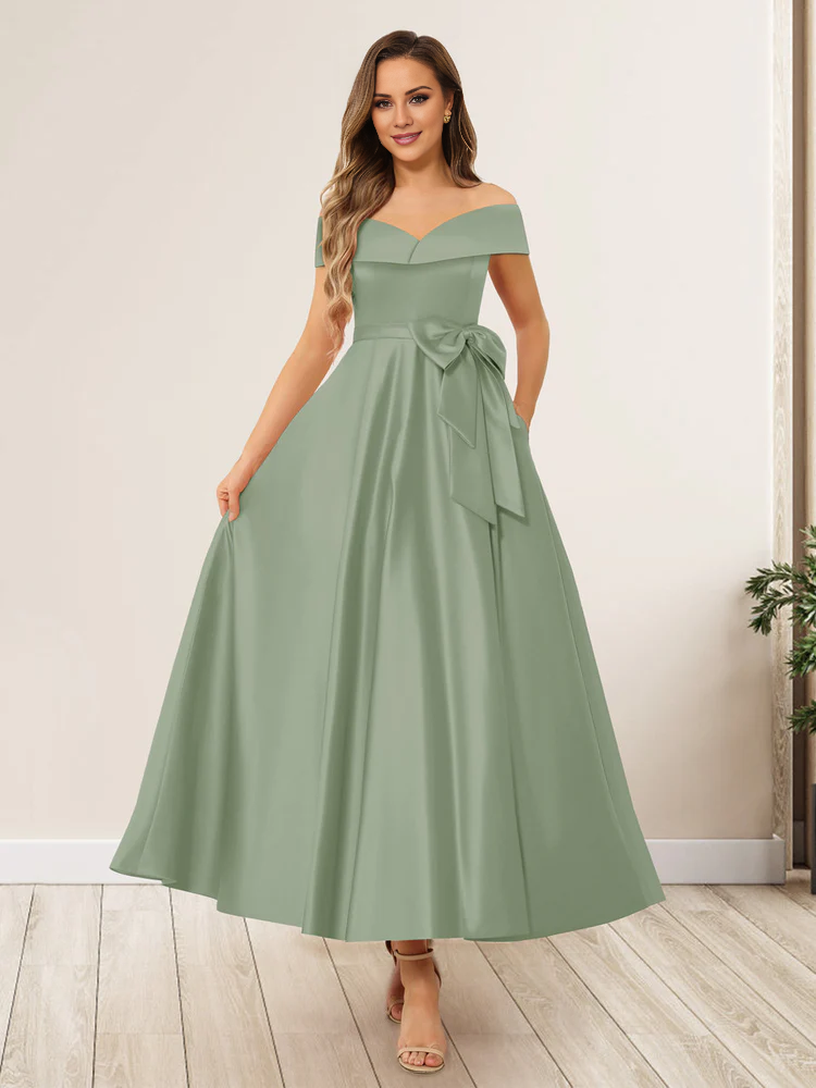 A character/Princess Butterfly Dew Shoulders No Sleeve Length Mother of the bride dress