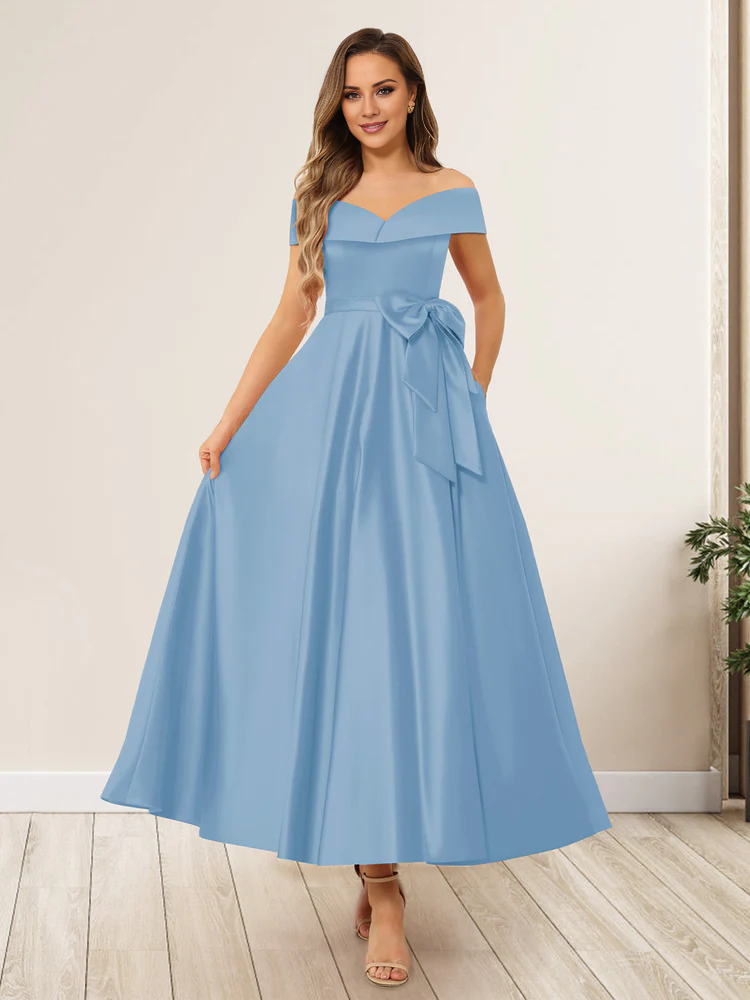 A character/Princess Butterfly Dew Shoulders No Sleeve Length Mother of the bride dress