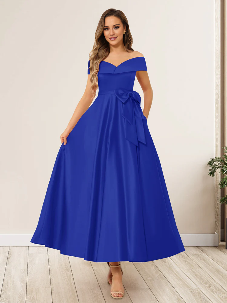 A character/Princess Butterfly Dew Shoulders No Sleeve Length Mother of the bride dress