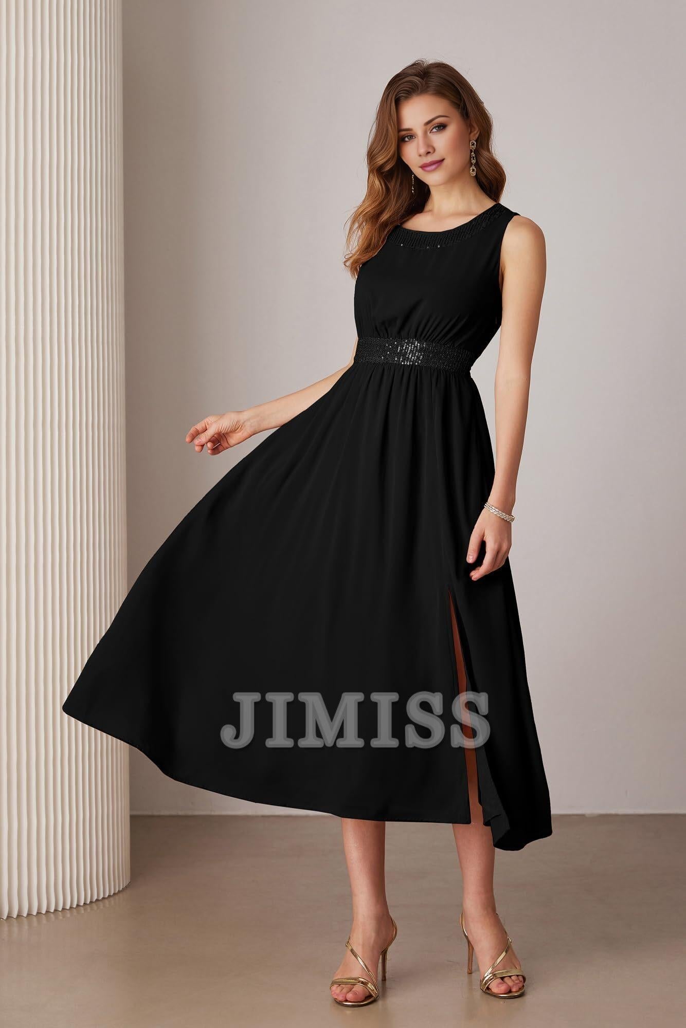 Sequined mother of the bride dresses wedding party cocktail party dress two-piece sequined dress set