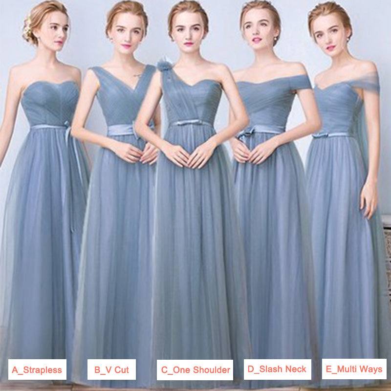 Sweetheart Pleated Bow Tie Bridesmaid Dress - RongMoon