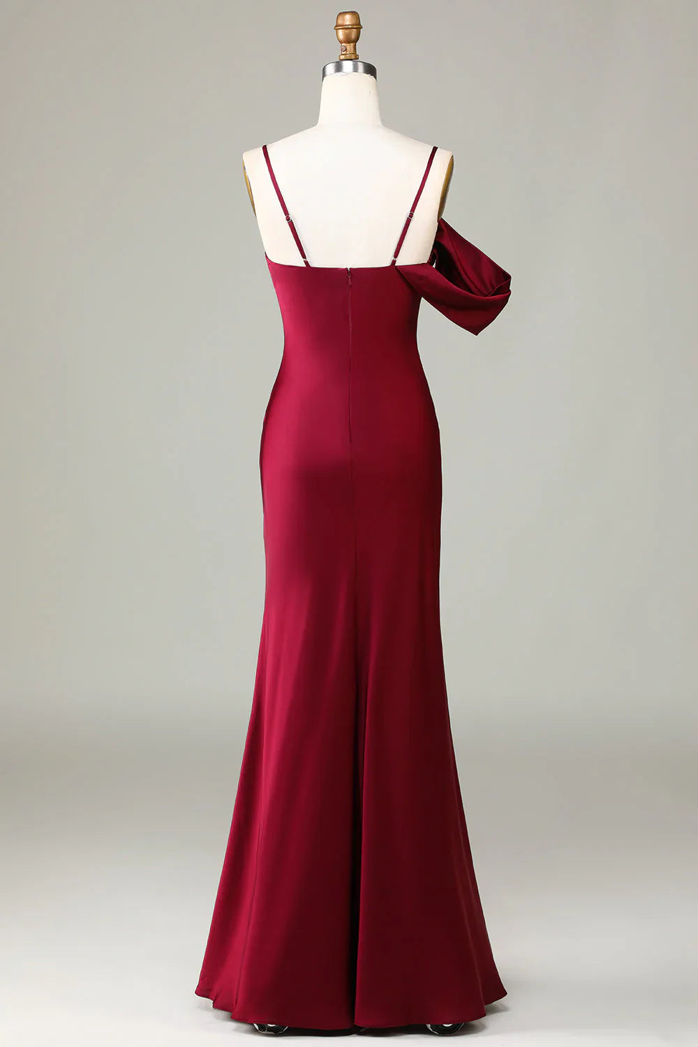 Fish Tail Sleeveless Cabemi Long Bridesmaid Dress