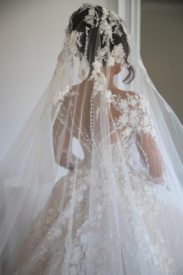Gorgeous Long Sleeves A-line Sweetheart Open Back Wedding Dress With Tulle Lace
