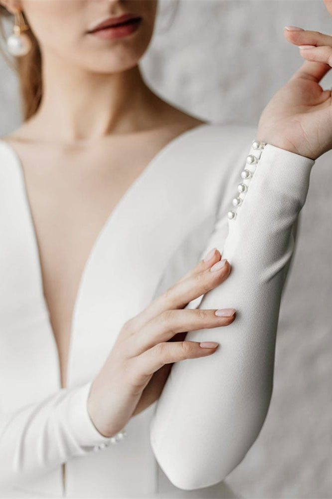 Long Sleeves Tulle Wedding Dress for Your Special Day