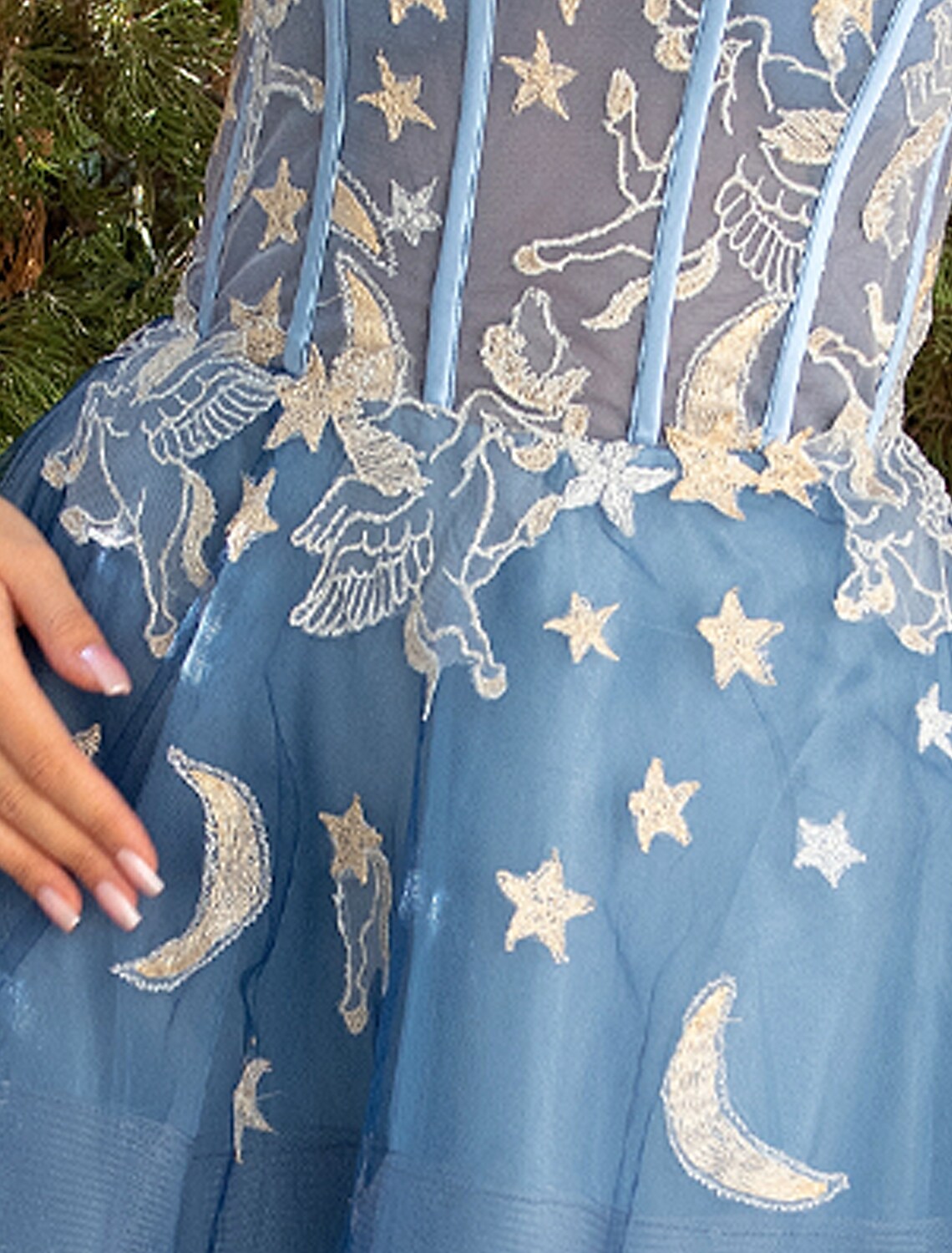 Ball Gown Prom Dresses Luxurious Dress Wedding Party Sleeveless Strapless Lace with Sequin Appliques