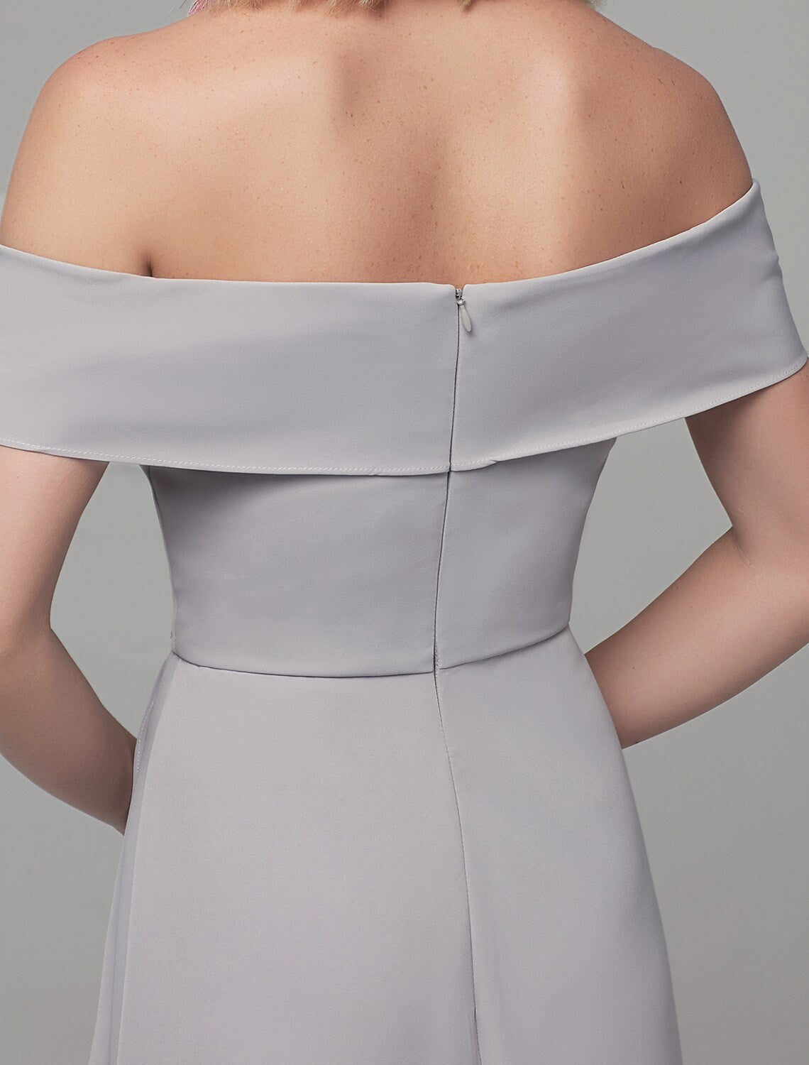 Sheath / Column Special Occasion Dresses Elegant & Luxurious Dress Wedding Guest Floor Length Short Sleeve Off Shoulder Spandex with Rhinestone Split Front