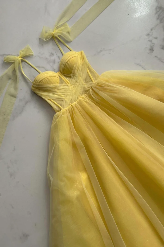 Cute Spaghetti Strap Prom Dress Evening Dresses P2232